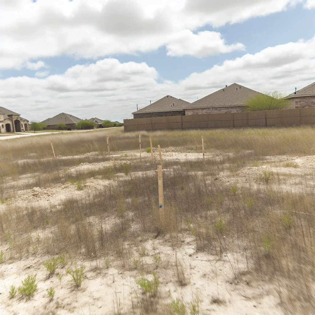 Cleared vacant residential lot for sale in Hudspeth County, Texas