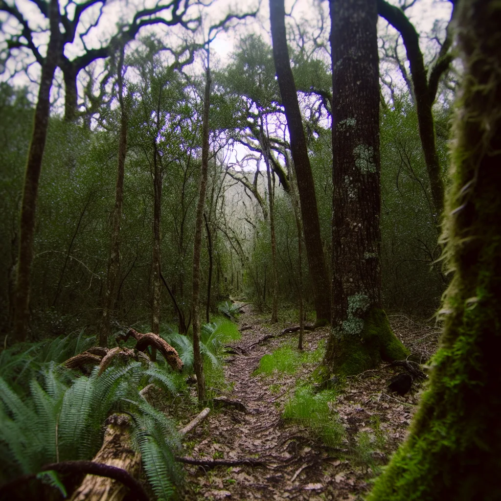 Wooded forest parcel in Austin, Texas