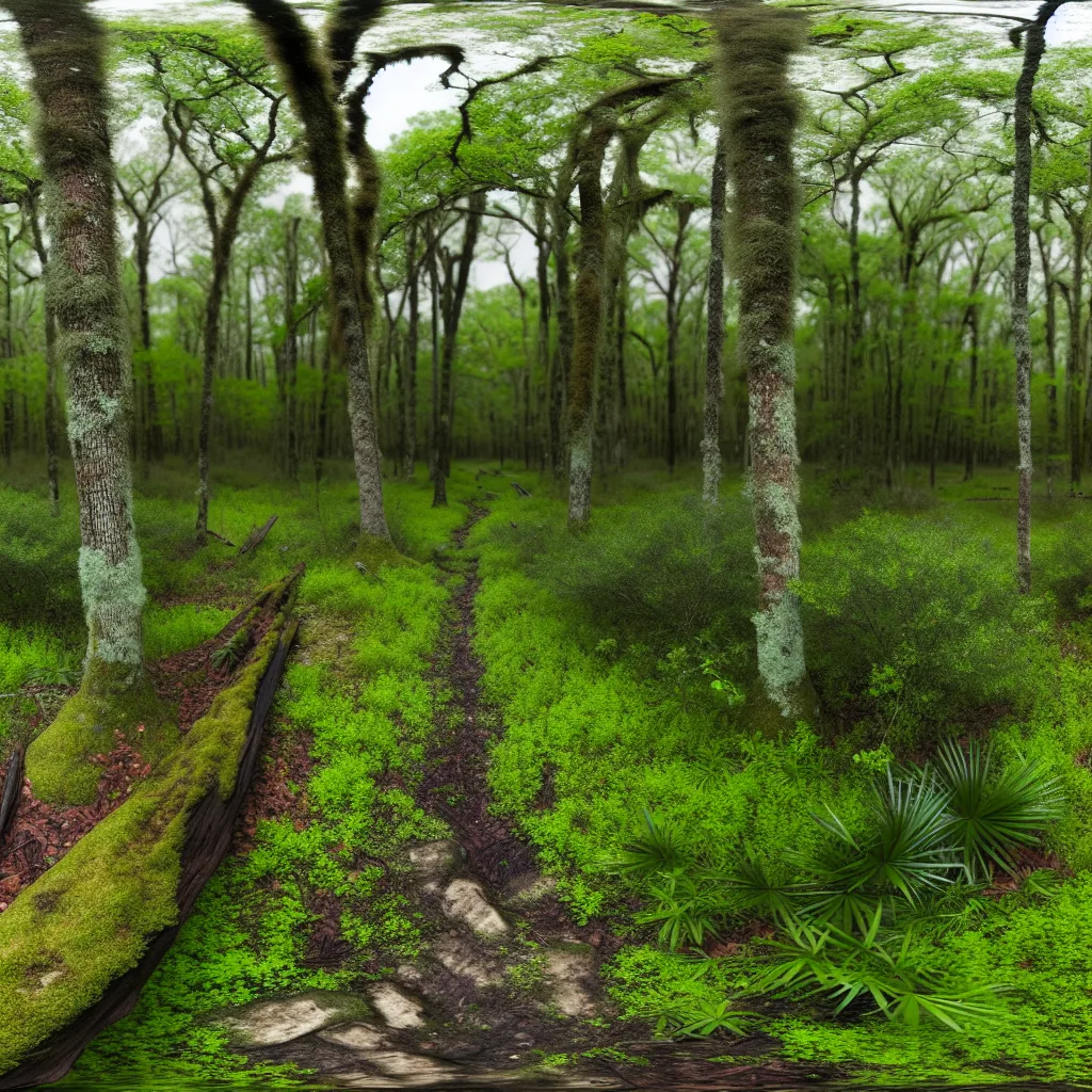 Wooded forest parcel in Harris County, Texas