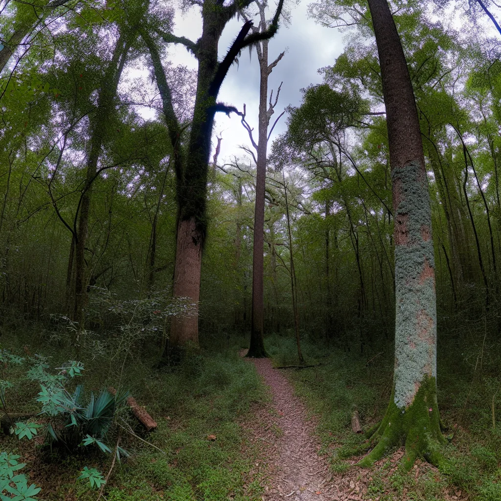 Wooded forest parcel in Houston, Texas